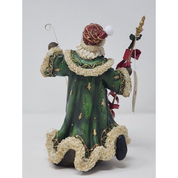 Vintage Home Interiors Classic Santa Clause Holding List New In Original Box - Picture 4 of 11